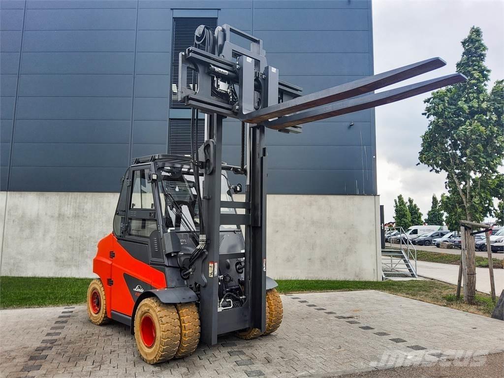 Linde E 80-01/900 El gaffeltrucks
