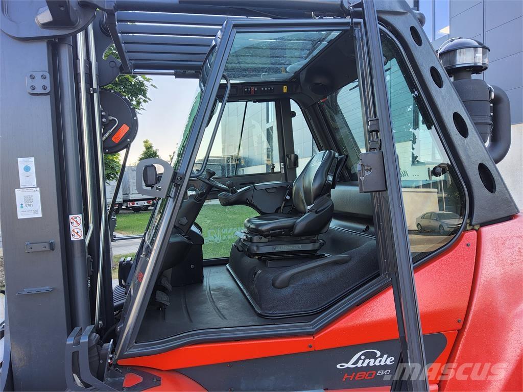 Linde H 80D-03/900 Diesel gaffeltrucks