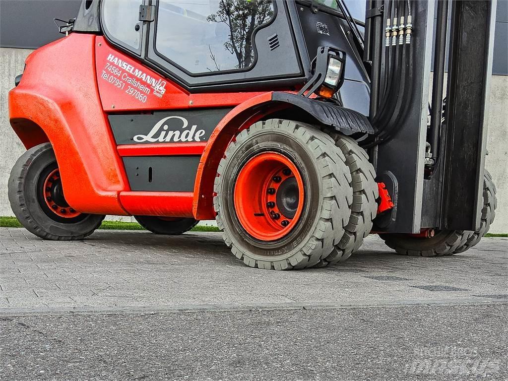 Linde H 80T/900/396 LPG gaffeltrucks