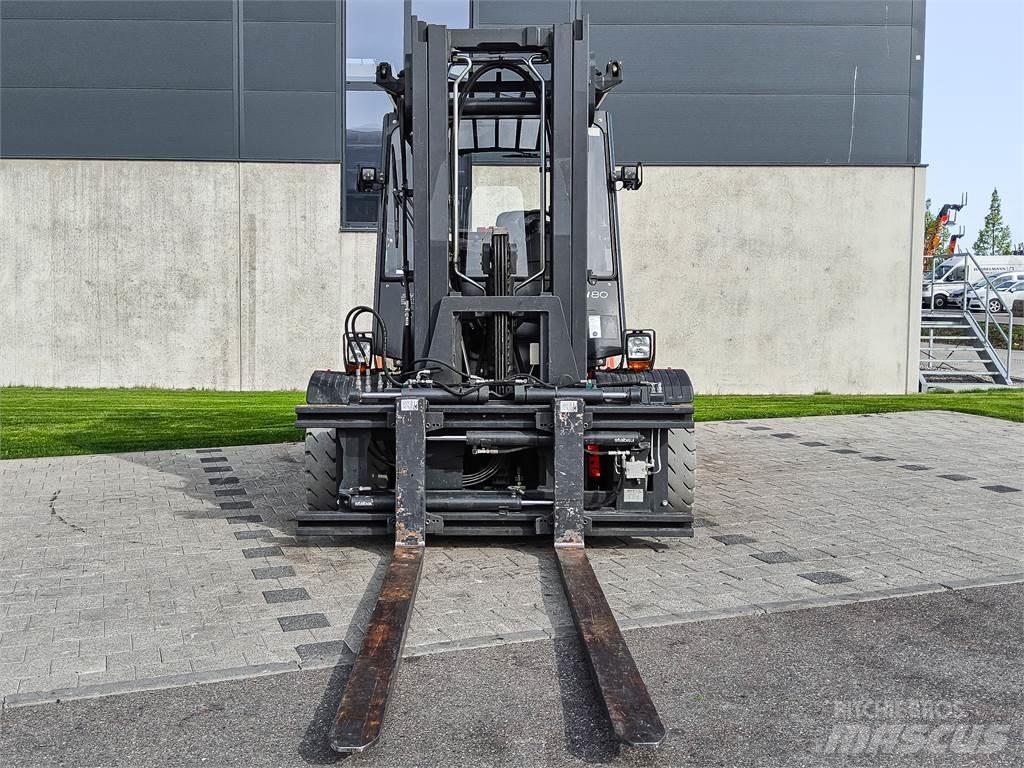 Linde H 80T/900/396 LPG gaffeltrucks