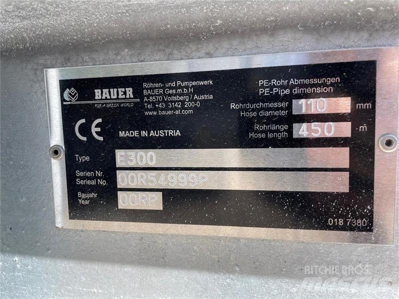 Bauer E 300 Vandingssystemer