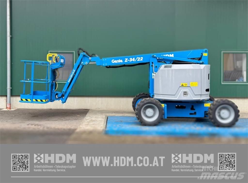 Genie Z-34/22 IC Bomlifte med knækarm