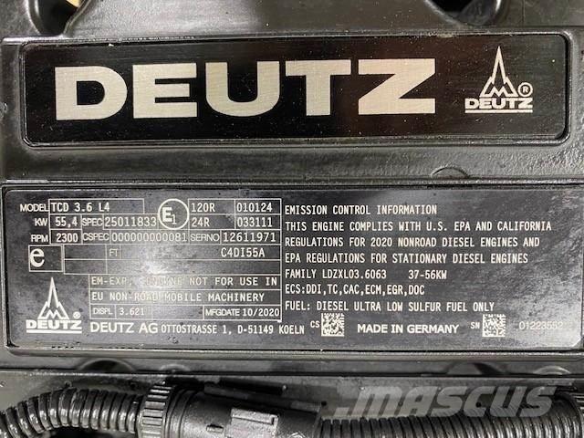 Deutz TCD3.6L4 Motorer
