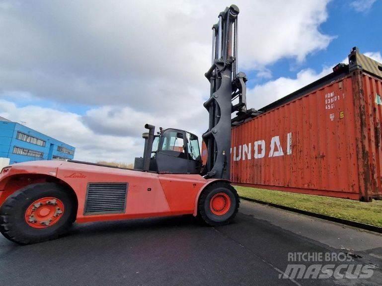 Linde H320 Gaffeltruck til containerhåndtering