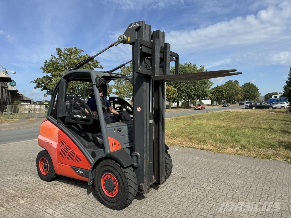Linde H50T LPG gaffeltrucks