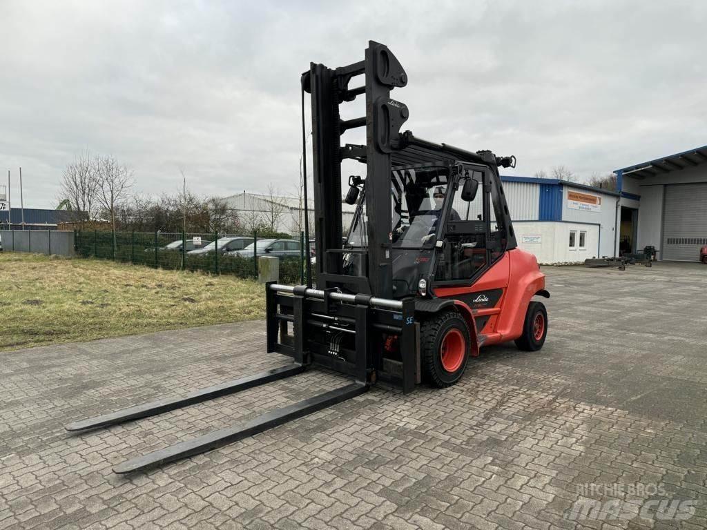 Linde H80D-900 Diesel gaffeltrucks