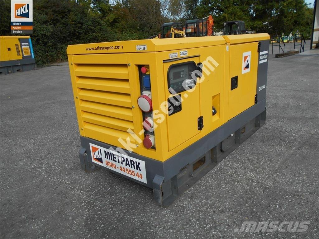Atlas Copco QAS 40 KDS Andre generatorer