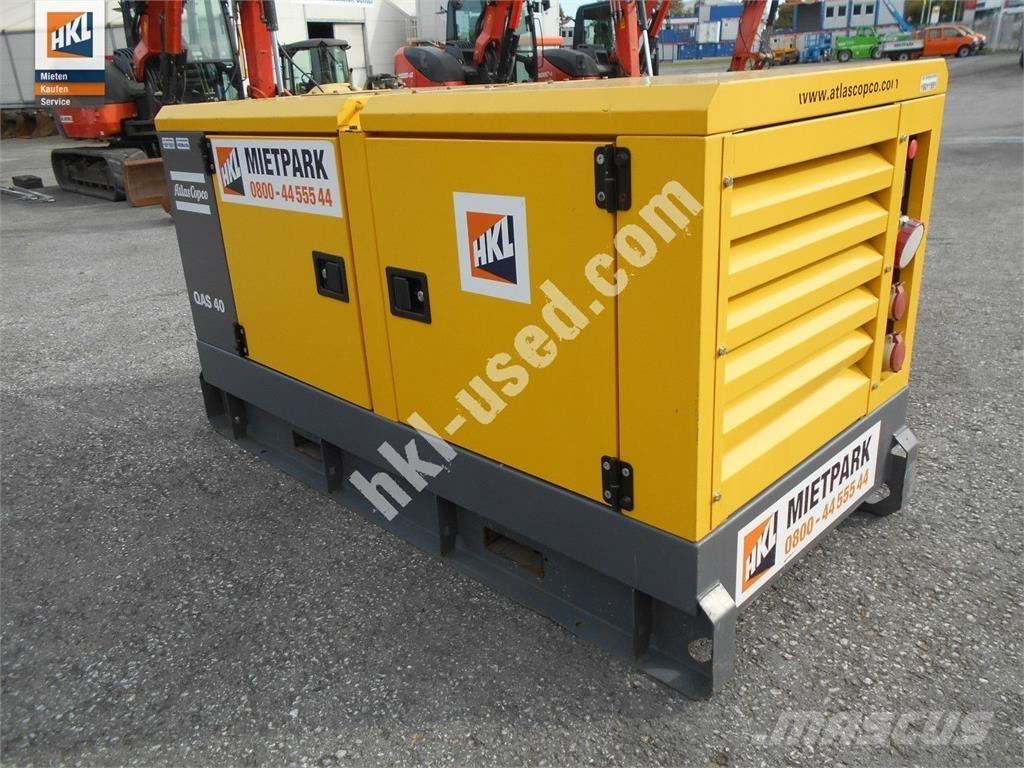 Atlas Copco QAS 40 KDS Andre generatorer
