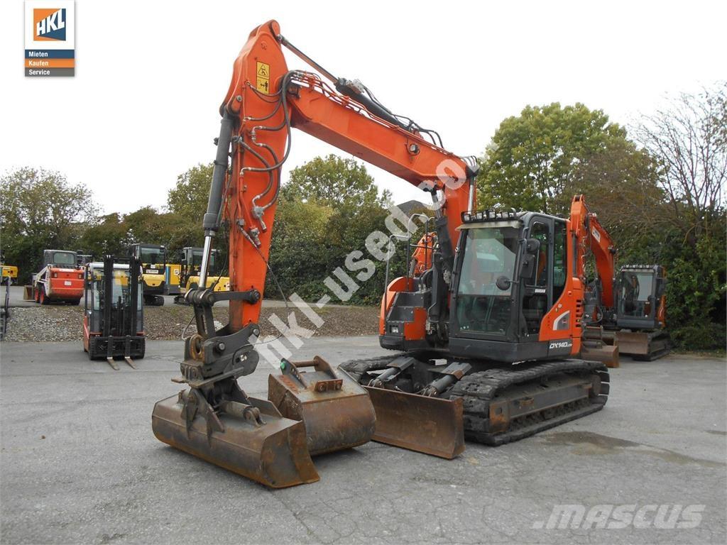 Doosan DX 140 LCR-5 Gravemaskiner på larvebånd