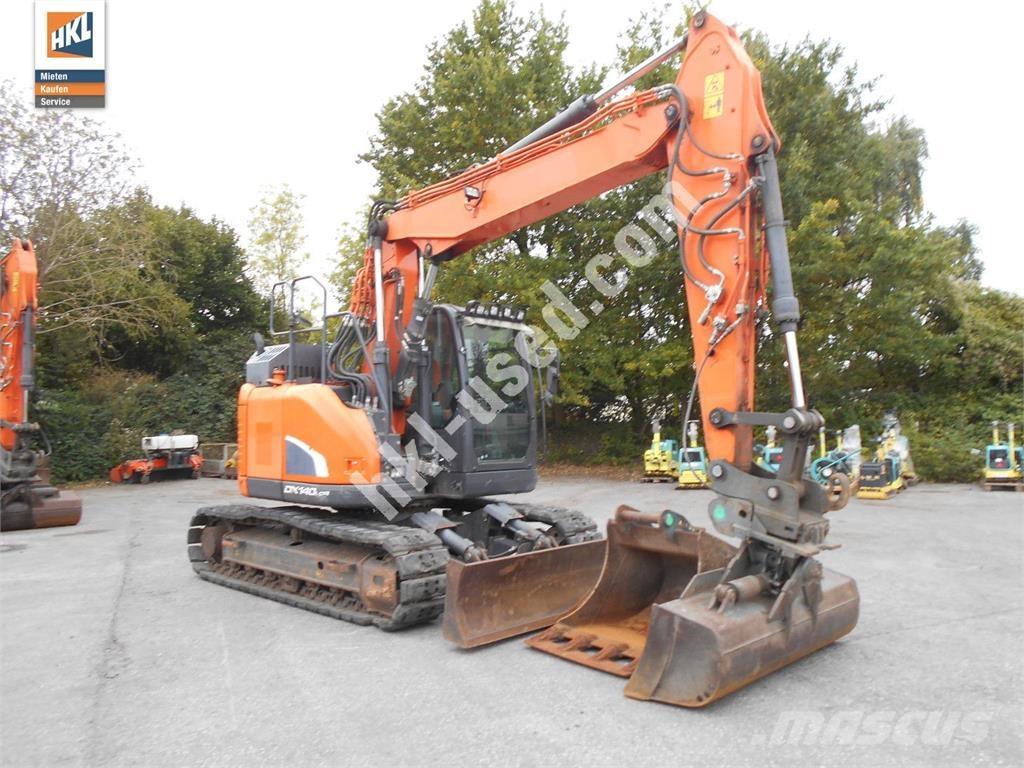 Doosan DX 140 LCR-5 Gravemaskiner på larvebånd