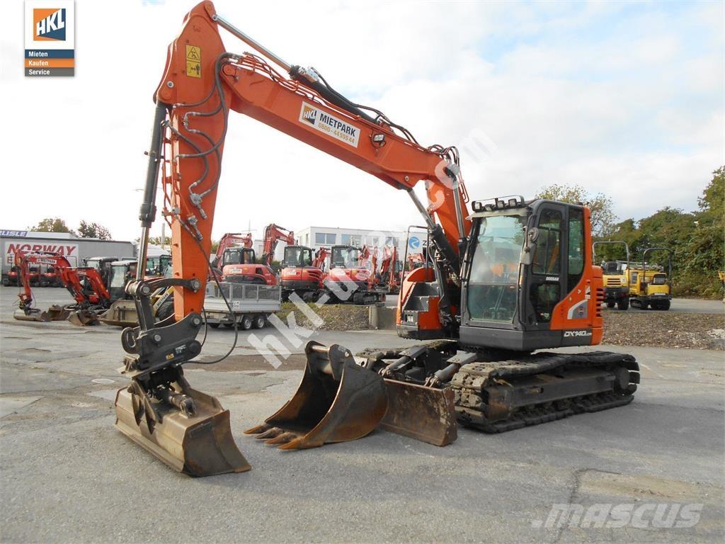 Doosan DX 140 LCR-5 Gravemaskiner på larvebånd
