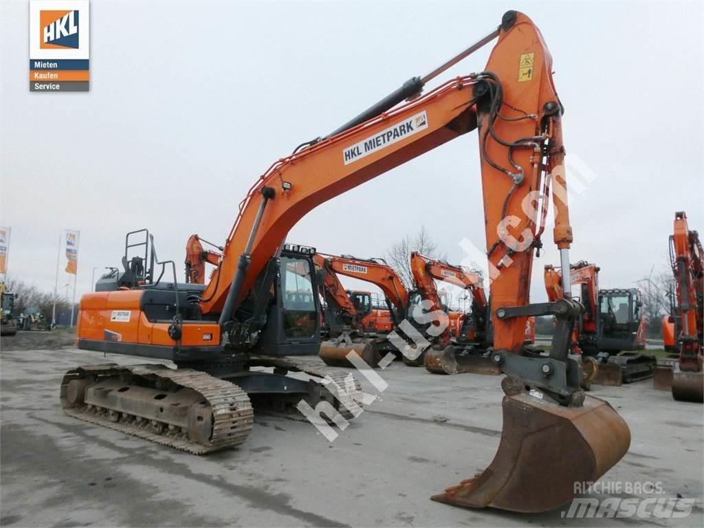 Doosan DX 225 LC-5 Gravemaskiner på larvebånd