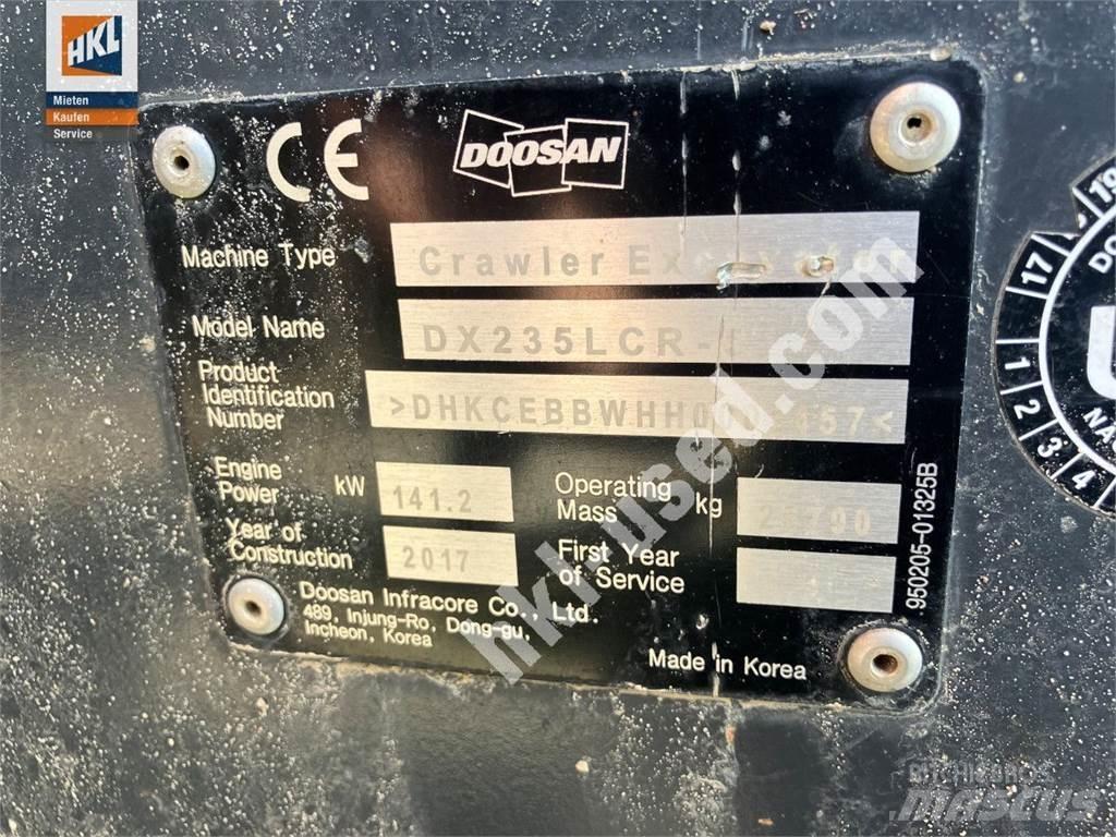 Doosan DX 235 LCR-5 Gravemaskiner på larvebånd