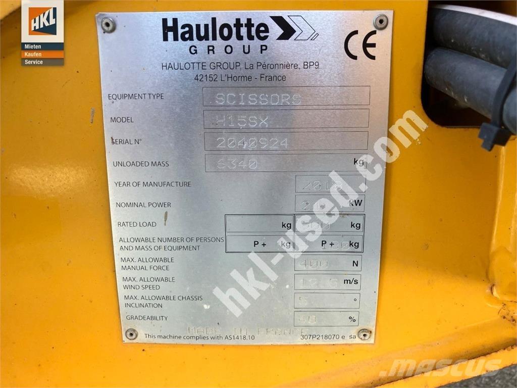Haulotte H 15 SX Entreprenør - Andet