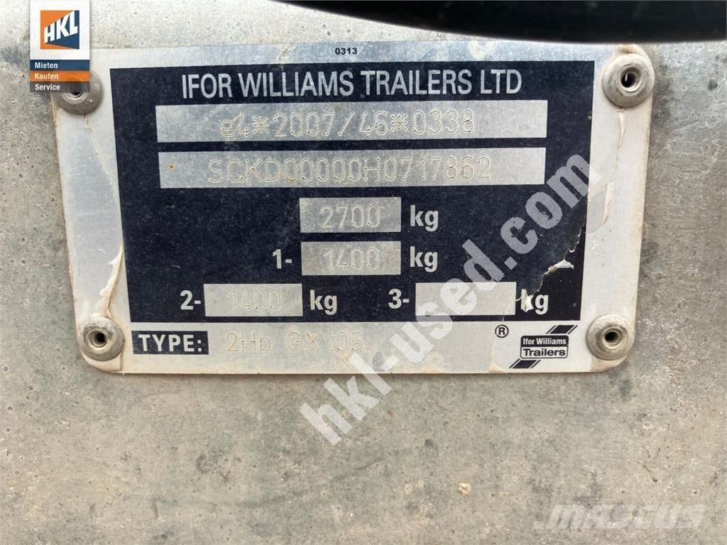 Ifor Williams GX 105 Entreprenør - Andet