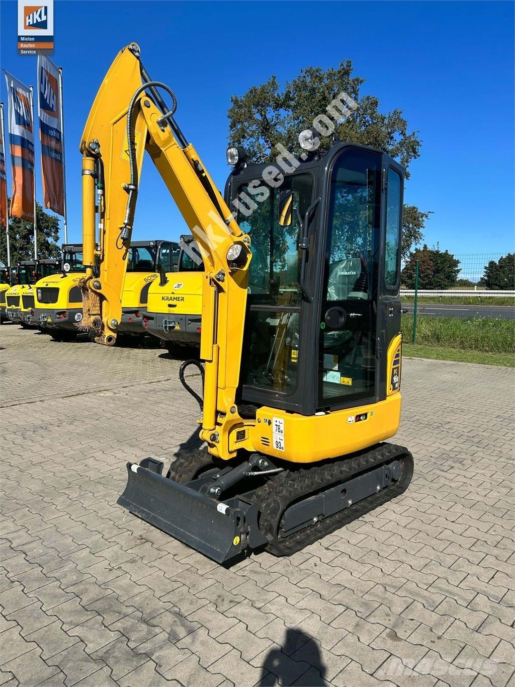 Komatsu PC 16 R-3HS Minigravemaskiner