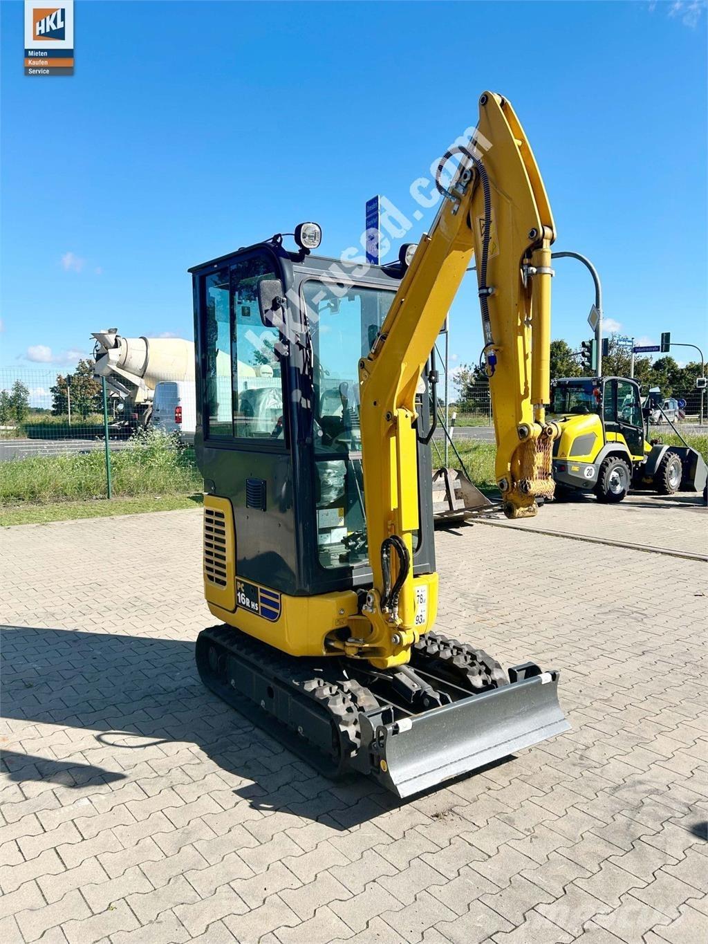 Komatsu PC 16 R-3HS Minigravemaskiner
