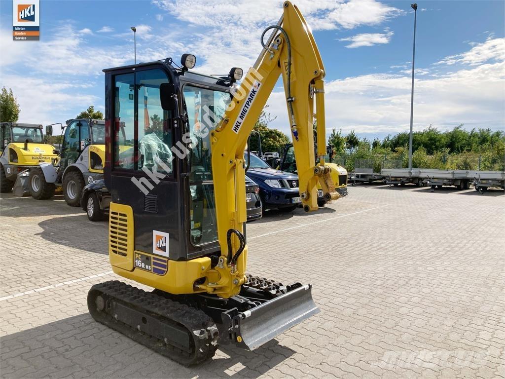 Komatsu PC 16 R-3HS Minigravemaskiner