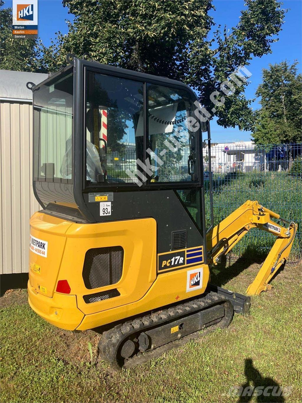 Komatsu PC 17 R-5 Minigravemaskiner