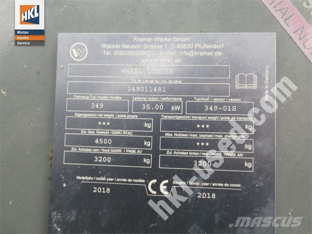 Kramer 5065 Læssemaskiner på hjul