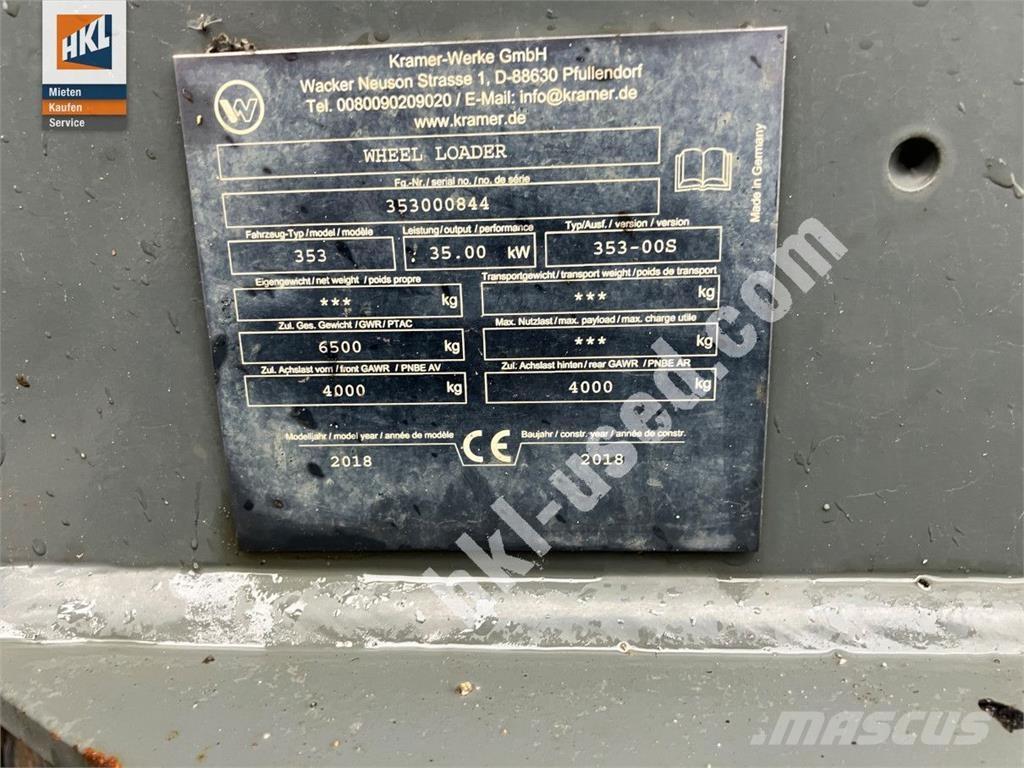 Kramer 5075 Læssemaskiner på hjul