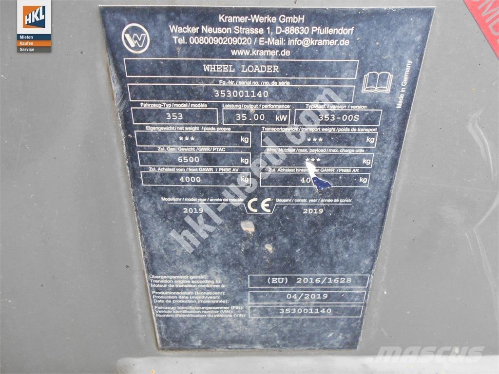 Kramer 5075 Læssemaskiner på hjul