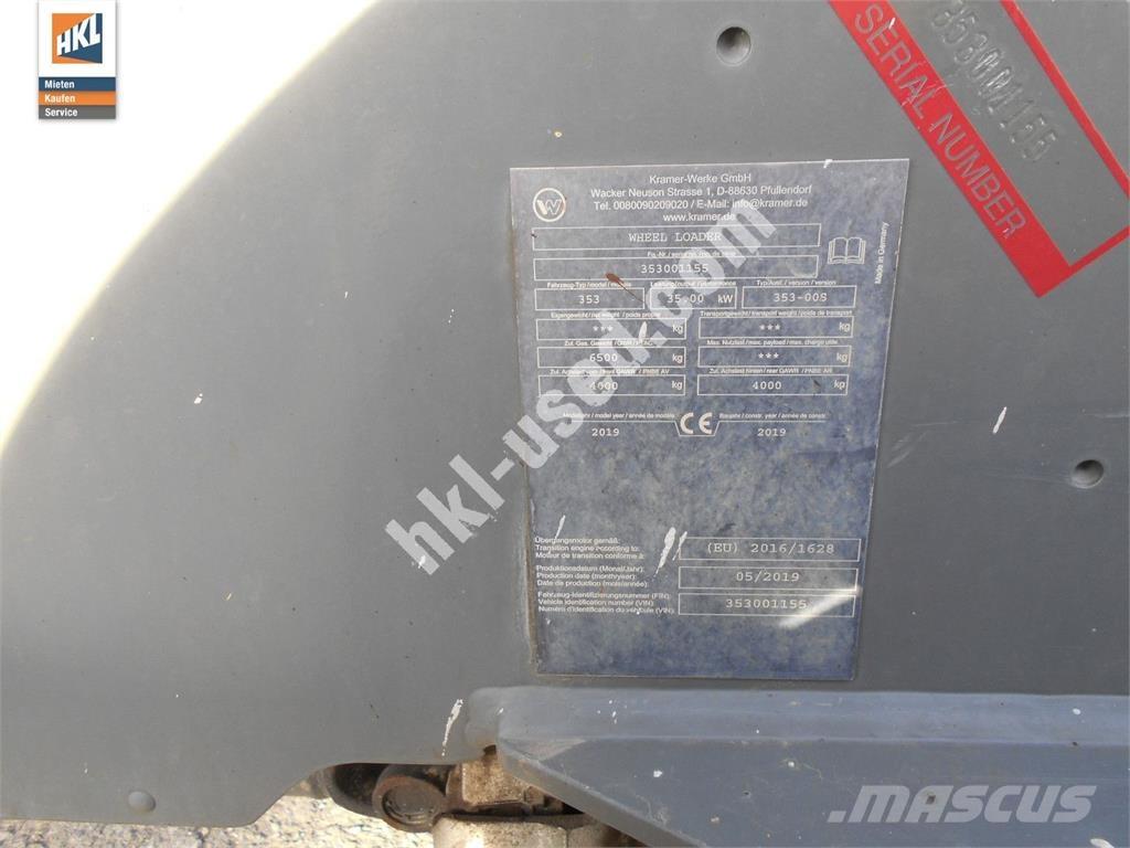 Kramer 5075 Læssemaskiner på hjul