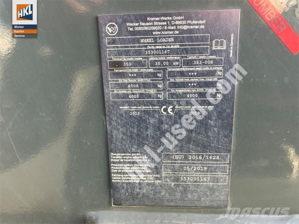 Kramer 5075 Læssemaskiner på hjul