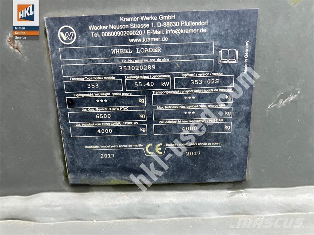 Kramer 5095 Læssemaskiner på hjul