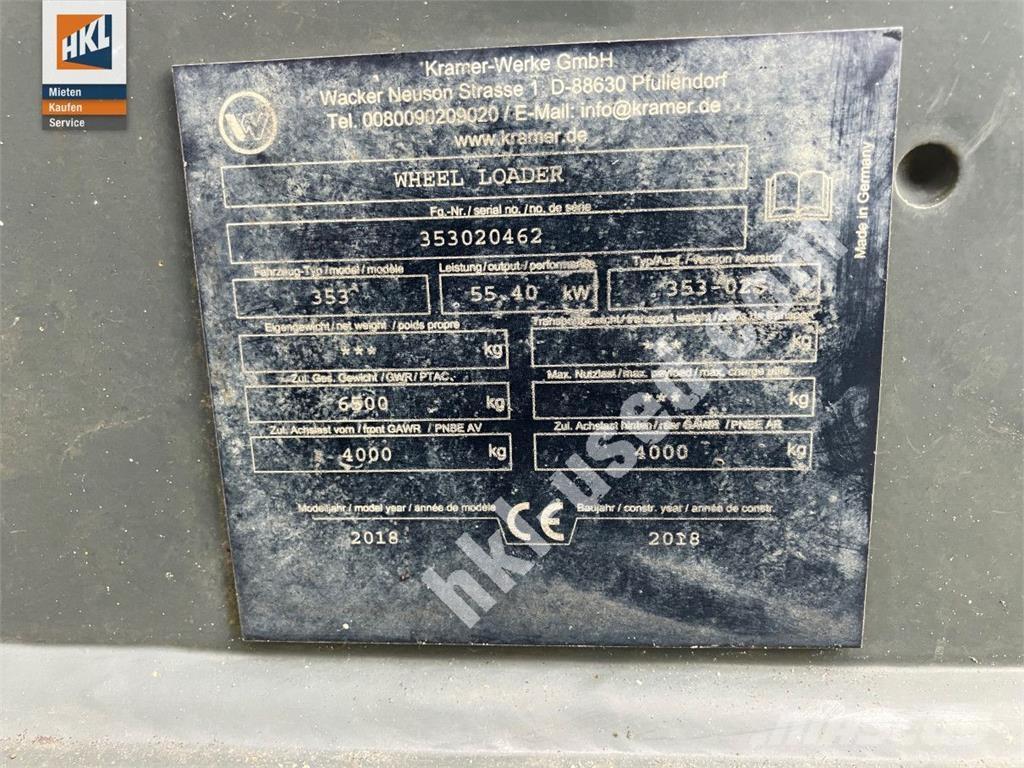 Kramer 5095 Læssemaskiner på hjul