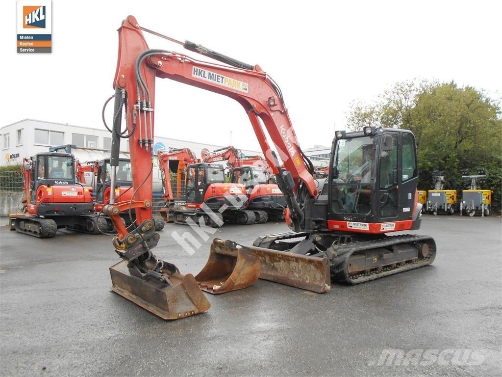 Kubota KX 080-4 Minigravemaskiner