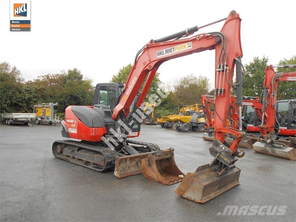 Kubota KX 080-4 Minigravemaskiner
