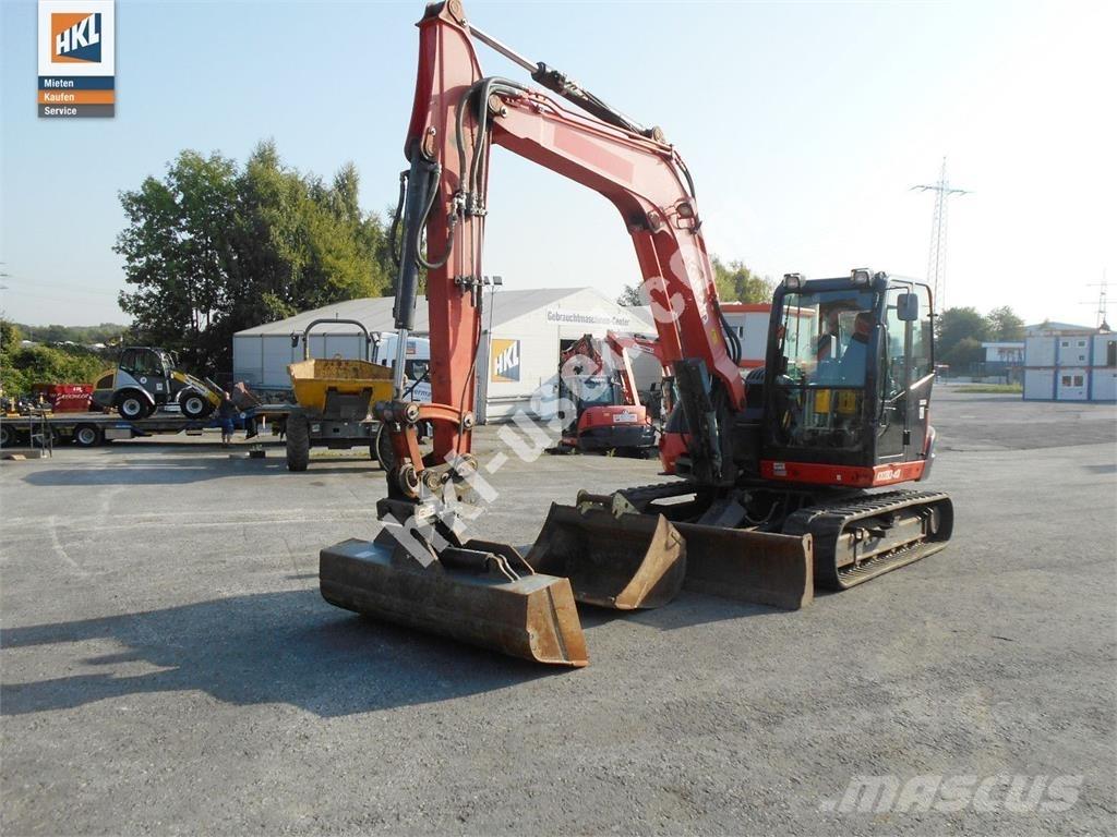 Kubota KX 080-4 Minigravemaskiner