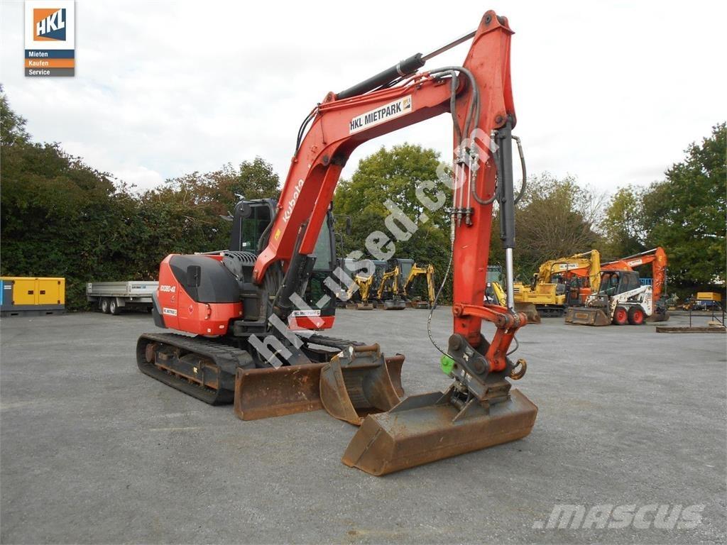 Kubota KX 080-4 Minigravemaskiner