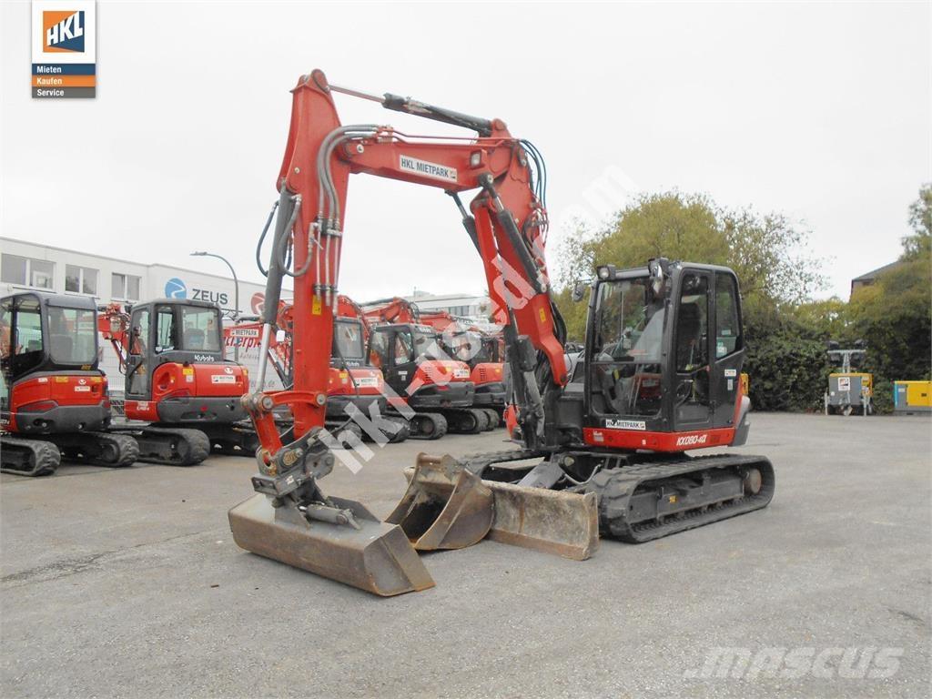 Kubota KX 080-4 Minigravemaskiner