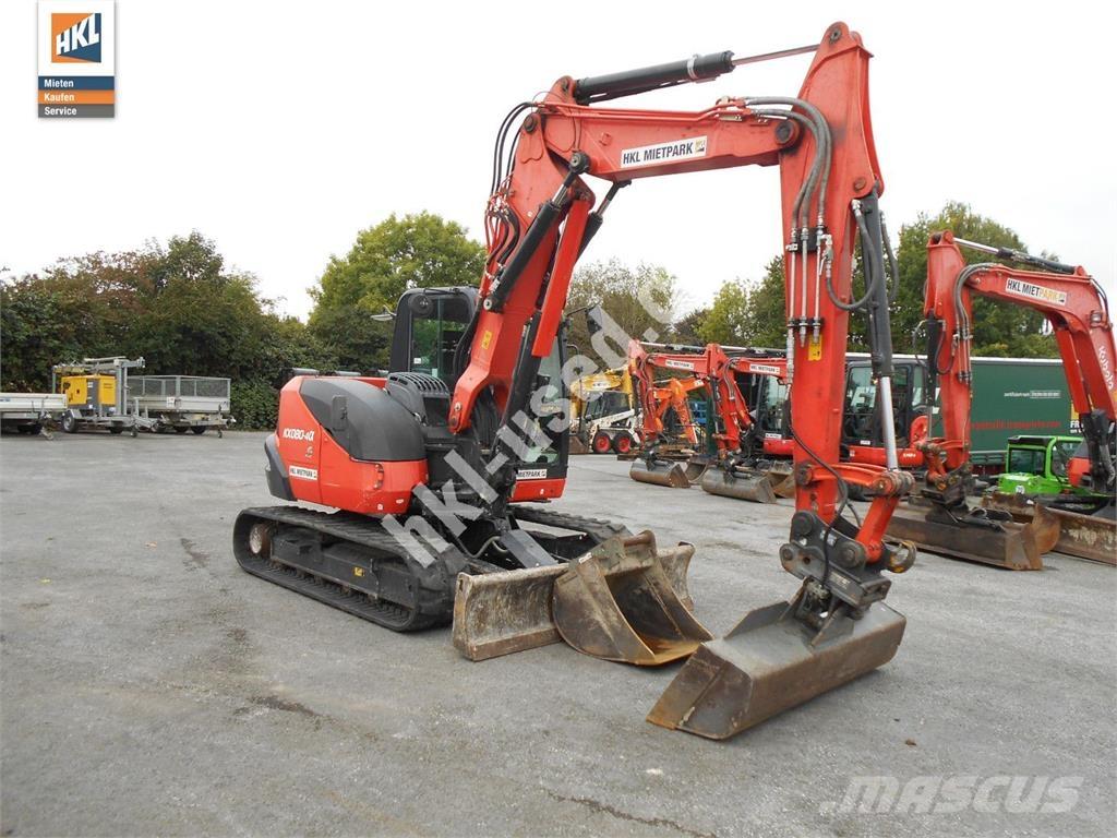 Kubota KX 080-4 Minigravemaskiner