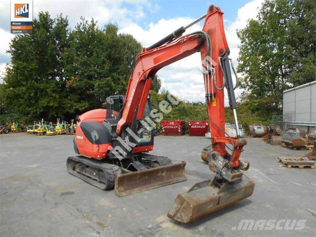 Kubota KX 080-4 Minigravemaskiner