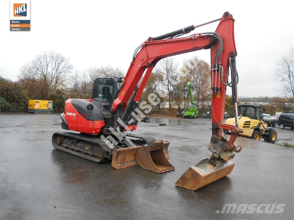 Kubota KX 080-4 Minigravemaskiner