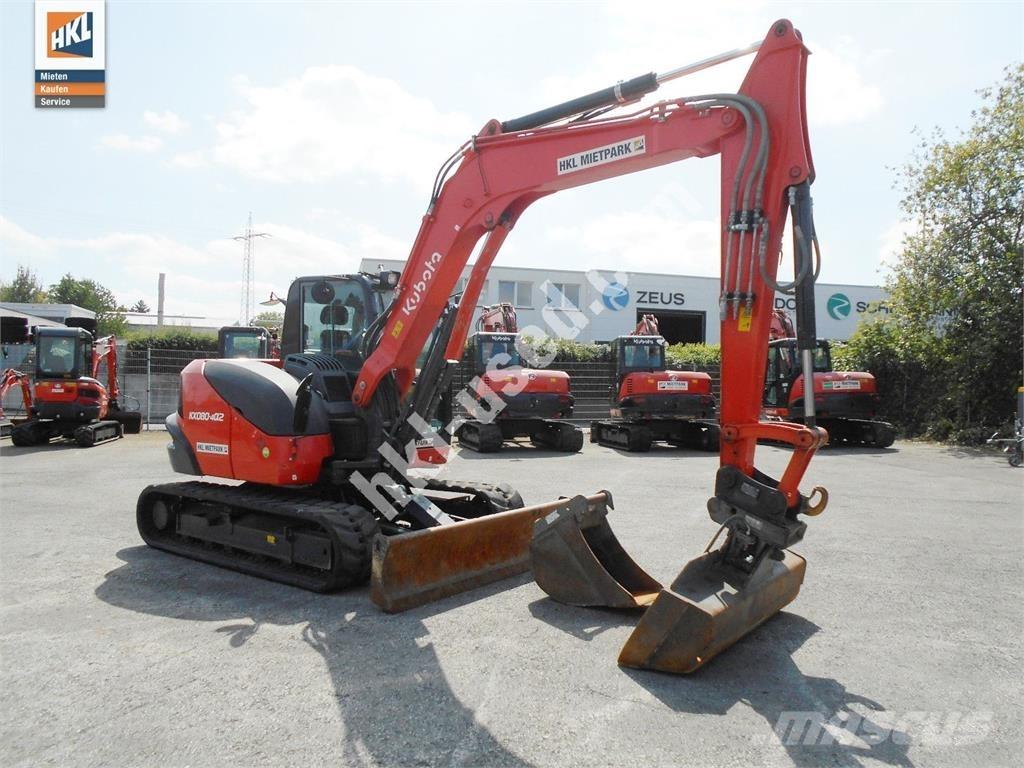 Kubota KX 080-4 Minigravemaskiner