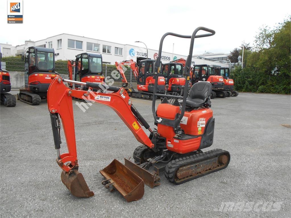 Kubota U 10-3 Minigravemaskiner