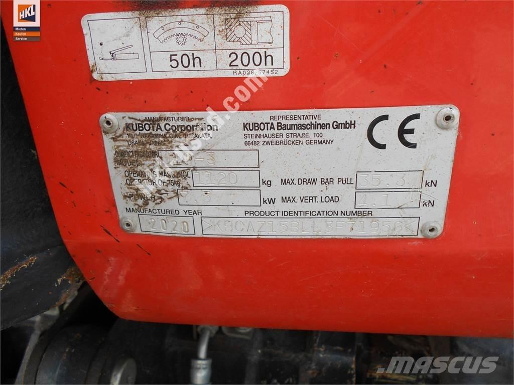 Kubota U 10-3 Minigravemaskiner