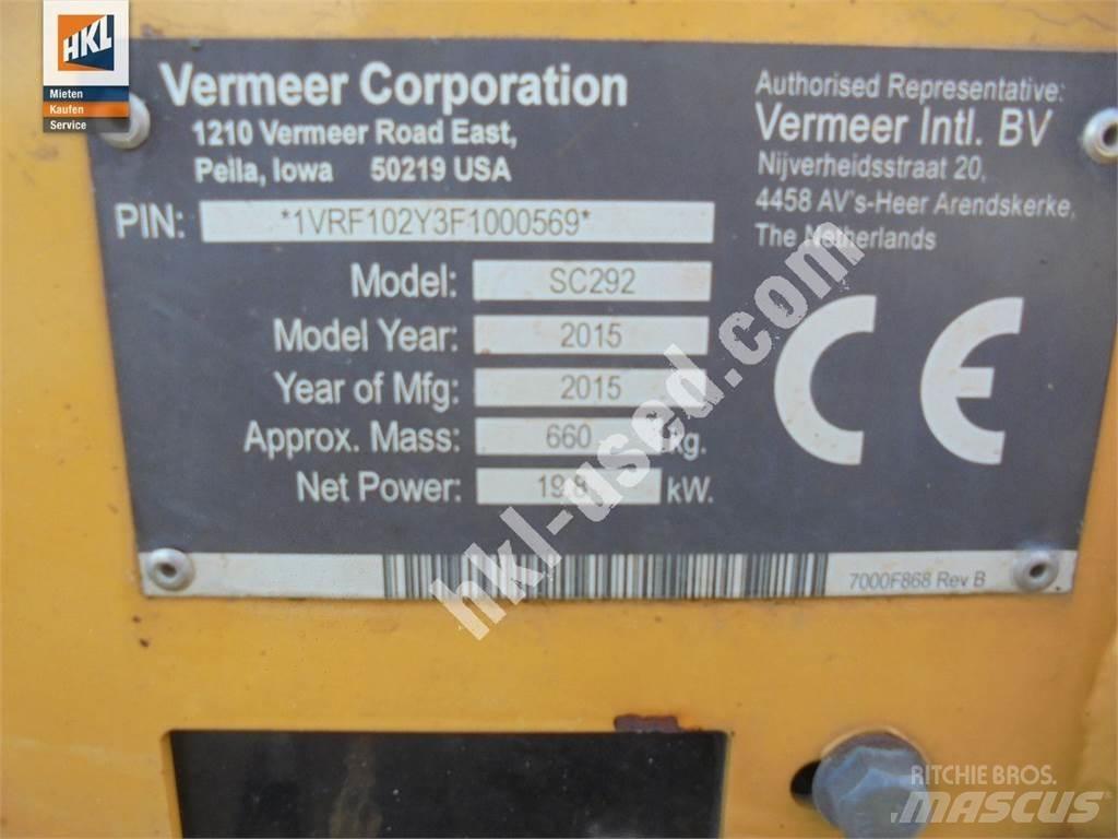 Vermeer SC 292 Entreprenør - Andet