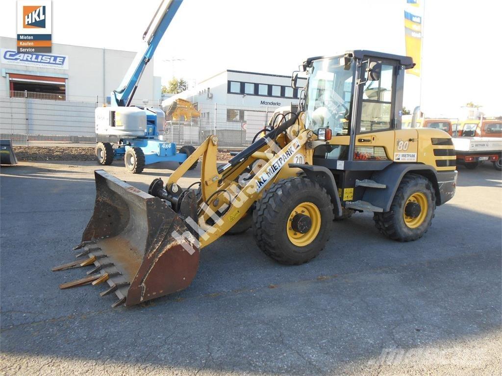 Yanmar V 80 Læssemaskiner på hjul