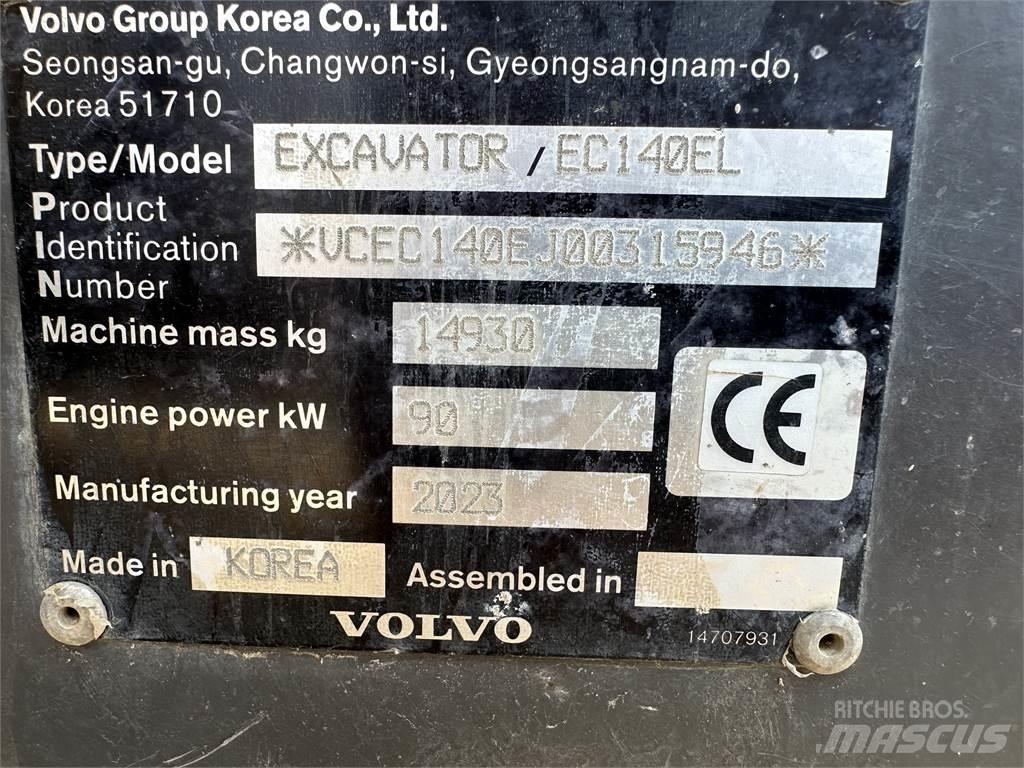  2023 Volvo EC140EL Entreprenør - Andet
