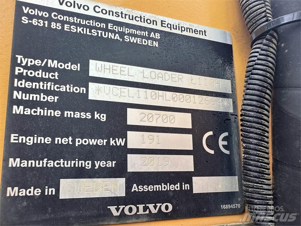 Volvo L110H Læssemaskiner på hjul