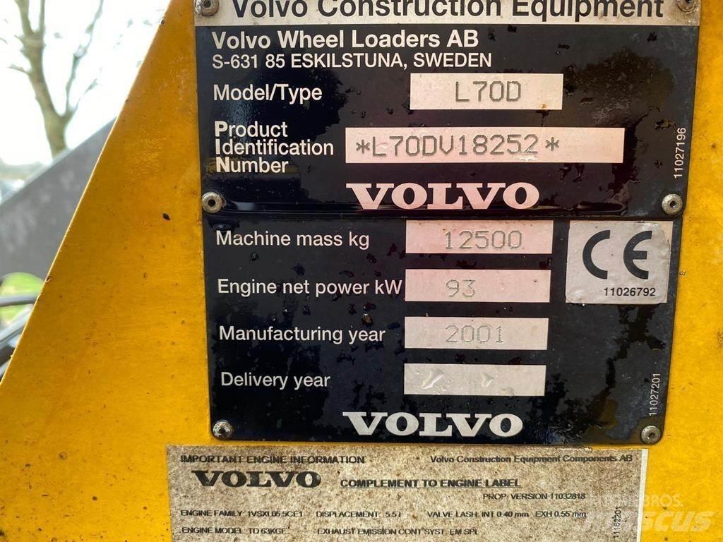 Volvo L70D Læssemaskiner på hjul