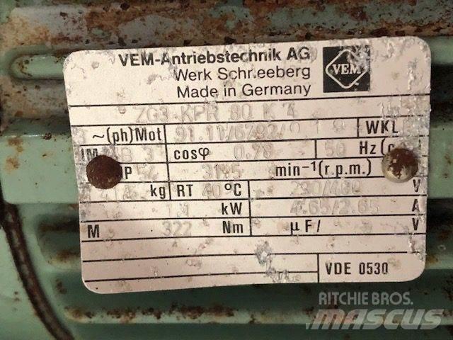  1,1 kW VEM E-Motor Motorer