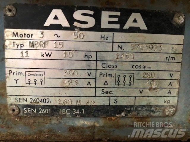  11 kW Asea MBRF 15 E-Motor Motorer