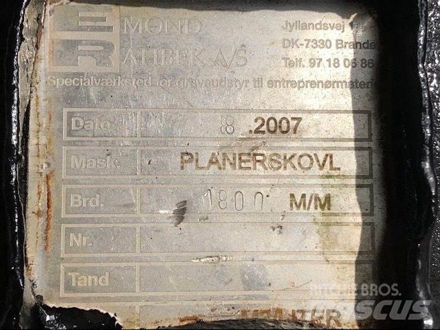  1800 mm Planerskovl Entreprenør - Andet