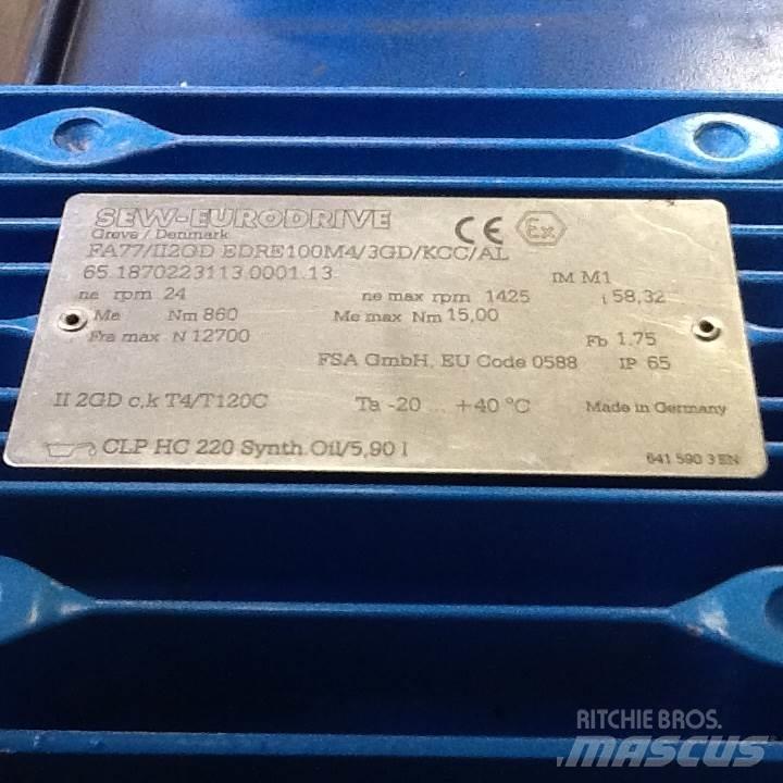  2,2 kW SEW E-motor Motorer